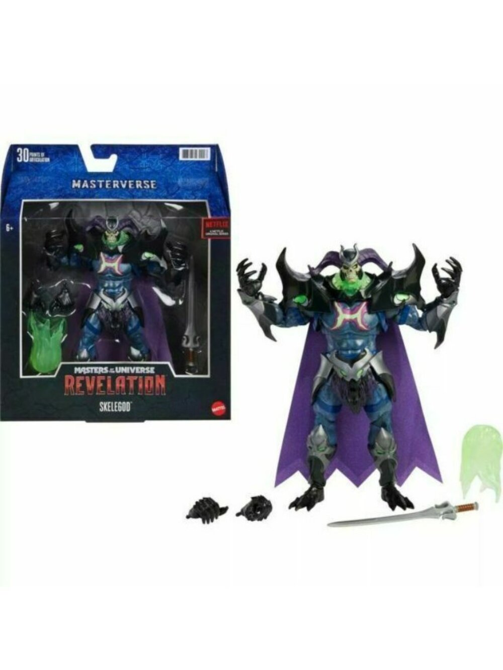 Masters Of The Universe Masterverse Revelation SKELEGOD 9" Action Figure